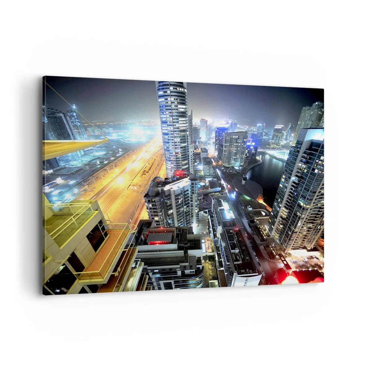 Schilderen op canvas - Een wonder in de woestijn - 100x70 cm