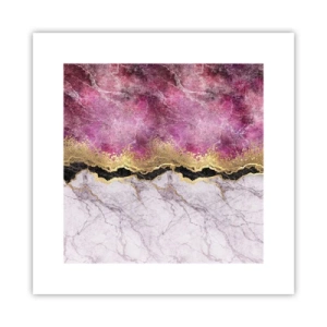 Poster - Op de grens - 30x30 cm