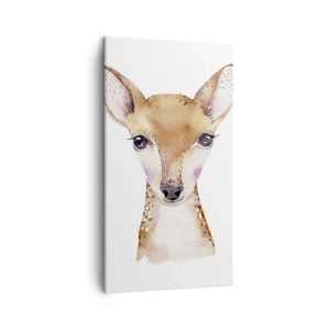 Schilderen op canvas - De aard van onschuld - 45x80 cm