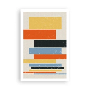 Poster - Muzieknotatie - 61x91 cm