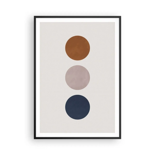 Poster in een zwarte lijst - Een symbool van uitmuntendheid - 70x100 cm