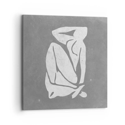 Schilderen op canvas - In reflectie - 70x70 cm