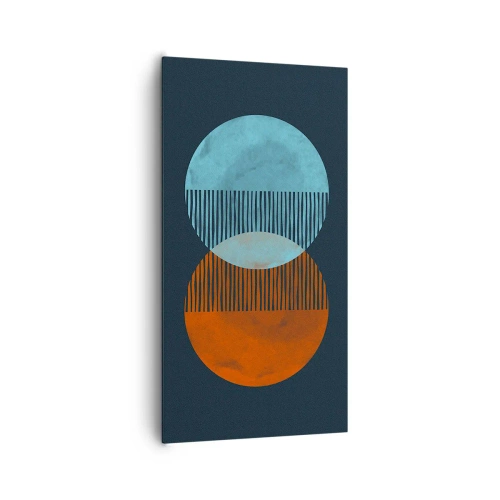 Schilderen op canvas - Astronomische fantasie - 65x120 cm
