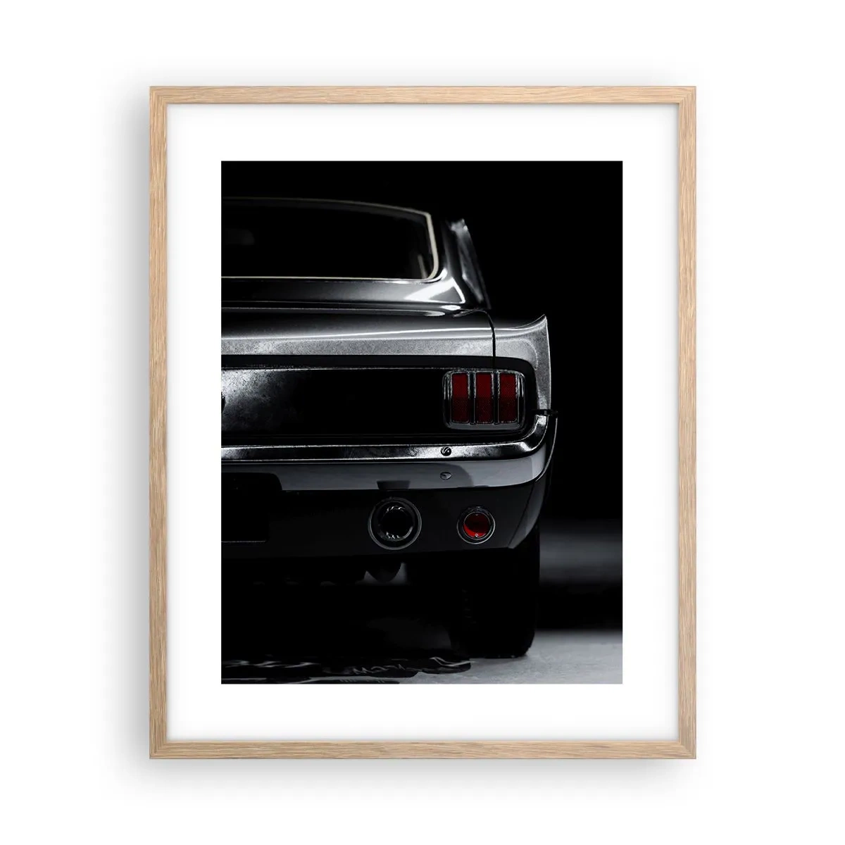 Een poster in een licht eiken lijst - De charme van de klassieker - 40x50 cm