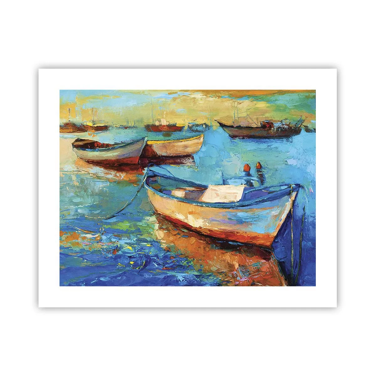 Poster - In de zuidelijke baai - 50x40 cm