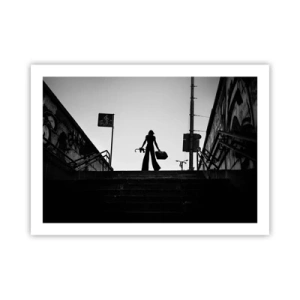 Poster - Stedelijk dwalen - 70x50 cm