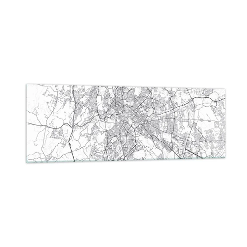 Schilderen op glas - Romeinse cirkel - 90x30 cm