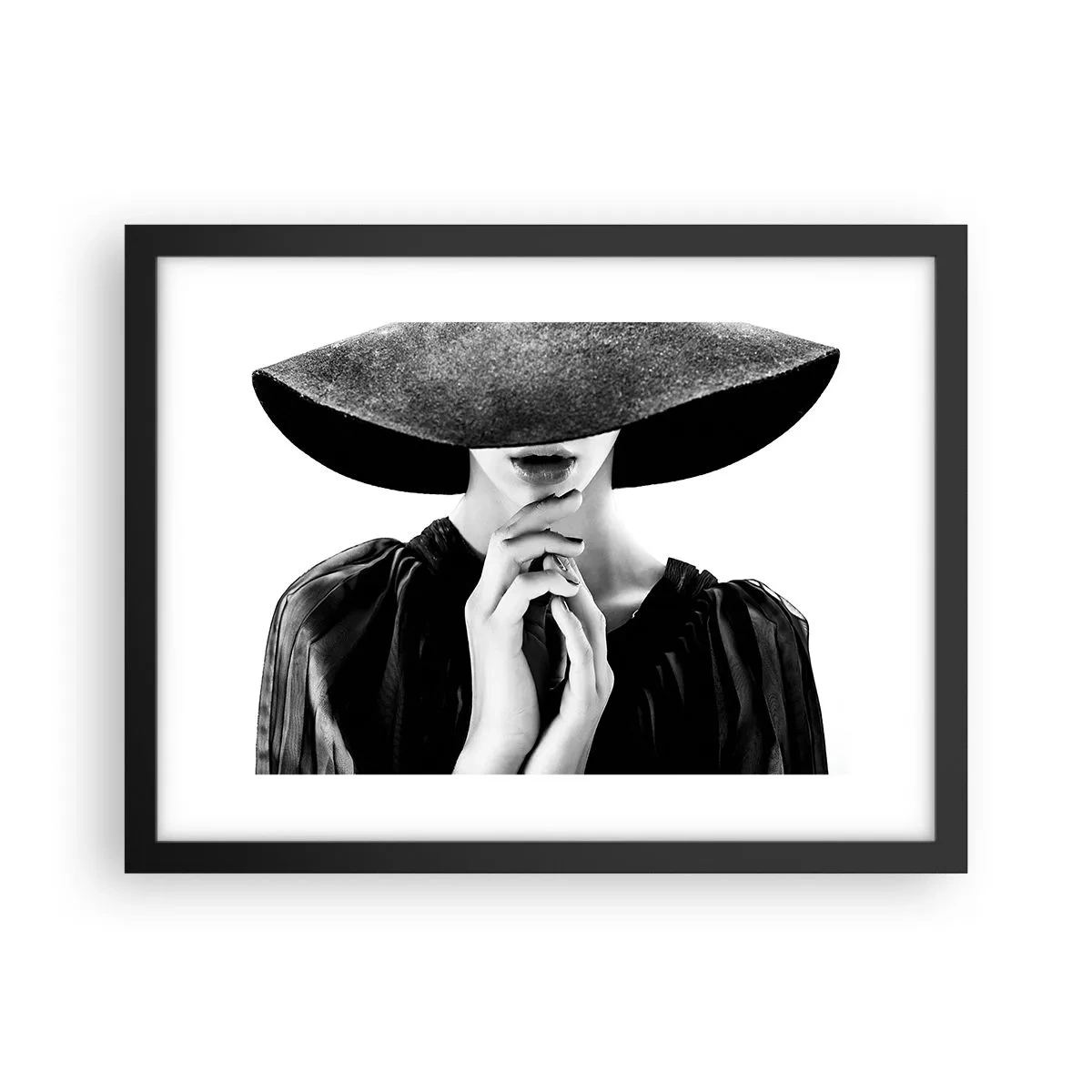 Poster in een zwarte lijst - Verborgen schoonheid - 40x30 cm