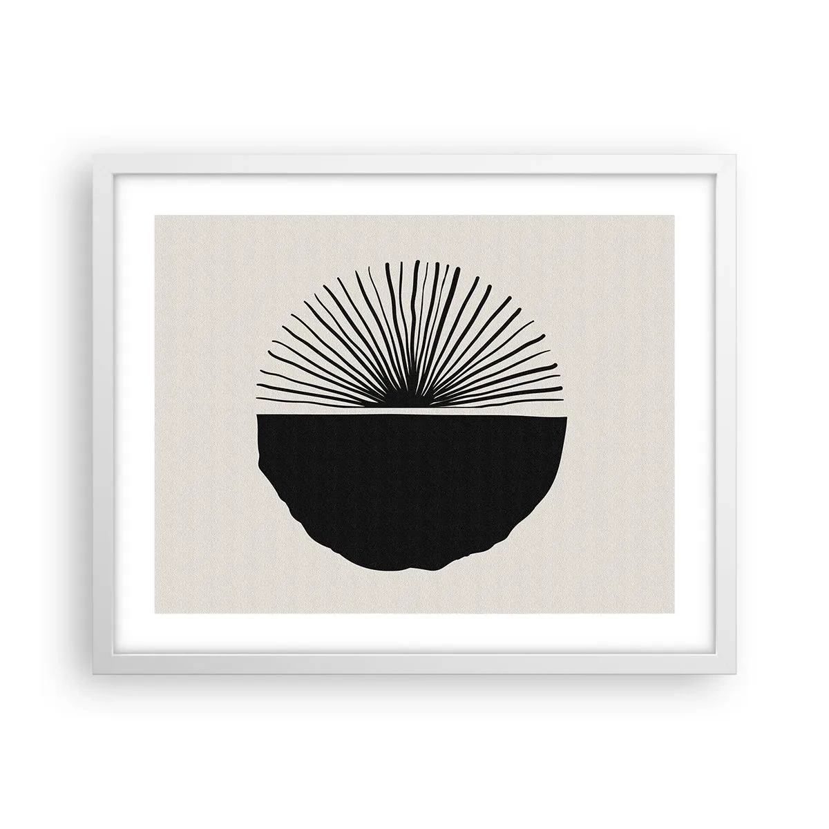 Poster in een witte lijst - Een scala aan mogelijkheden - 50x40 cm