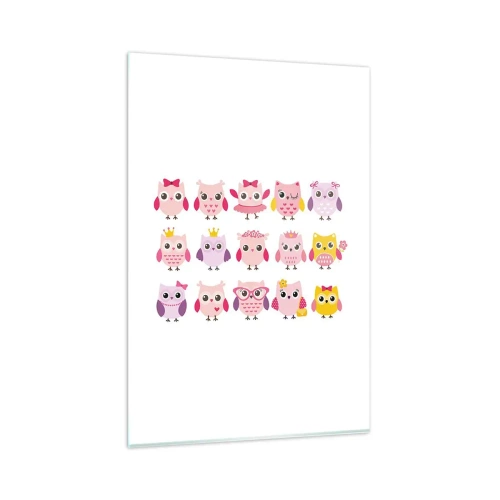 Schilderen op glas - De ene is zoeter dan de andere - 80x120 cm