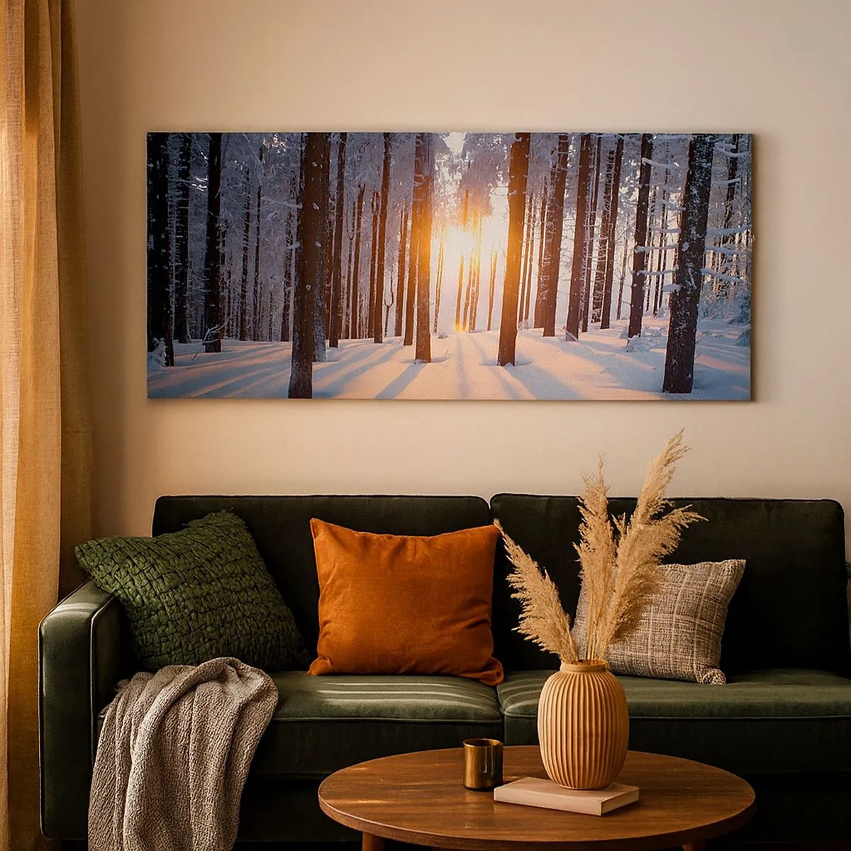 Schilderen op canvas - Duidelijk in zwart-wit - 100x40 cm