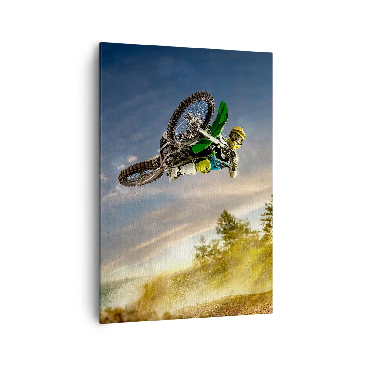 Schilderen op canvas - Schakel emoties in! - 70x100 cm
