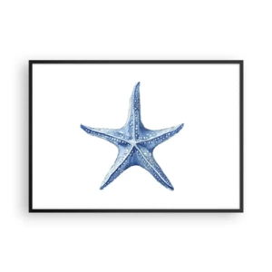 Poster in een zwarte lijst - Ster van de zee - 100x70 cm