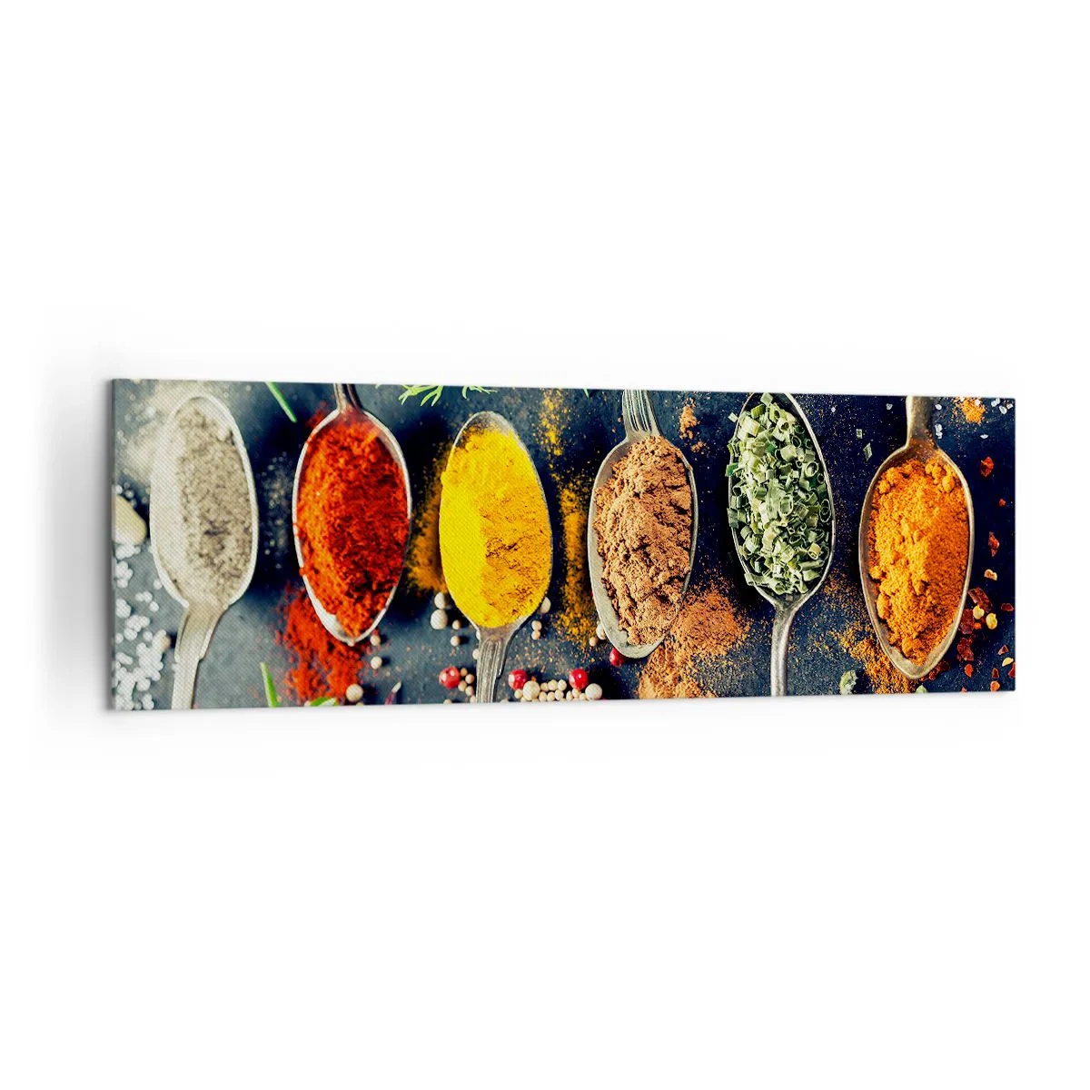 Schilderen op canvas - Culinaire magie - 160x50 cm