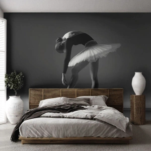 Fotobehang op maat Premium Sand - Bella ballerina - Ballerina, Ballet, Dans