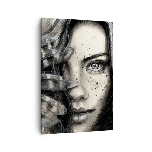 Schilderen op canvas - Wilde schoonheid - 70x100 cm