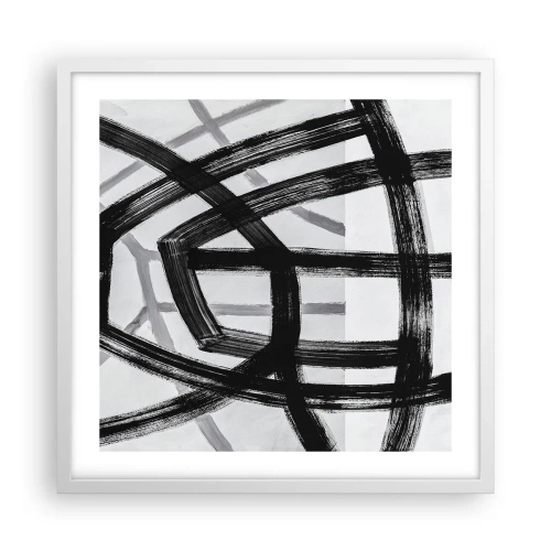 Poster in een witte lijst - Diepte opbouwen - 50x50 cm