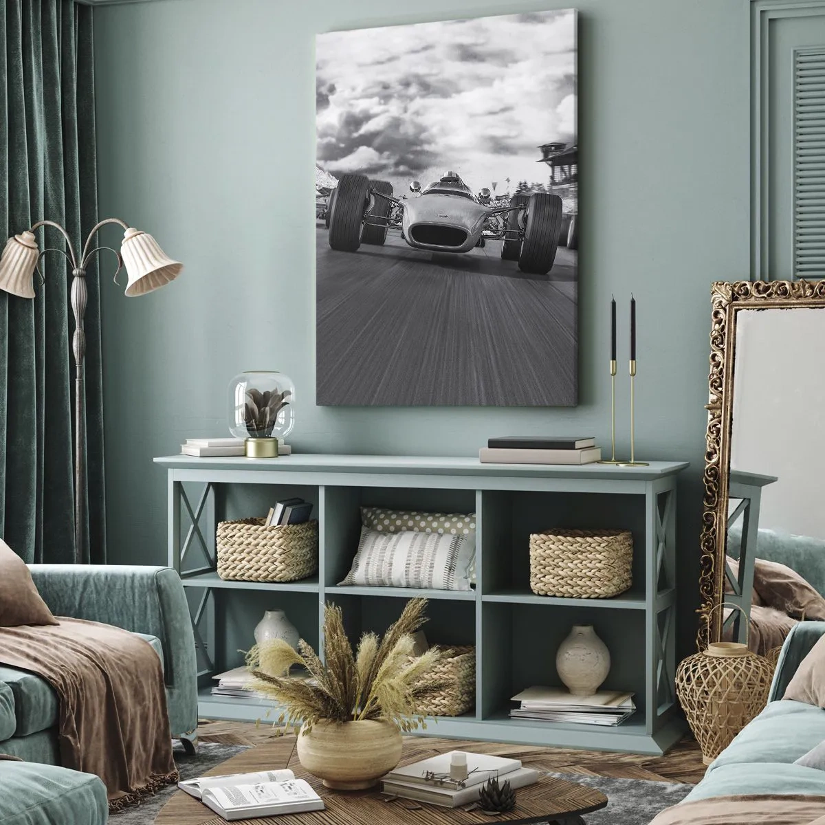 Schilderen op canvas - Er is kracht! - 80x120 cm