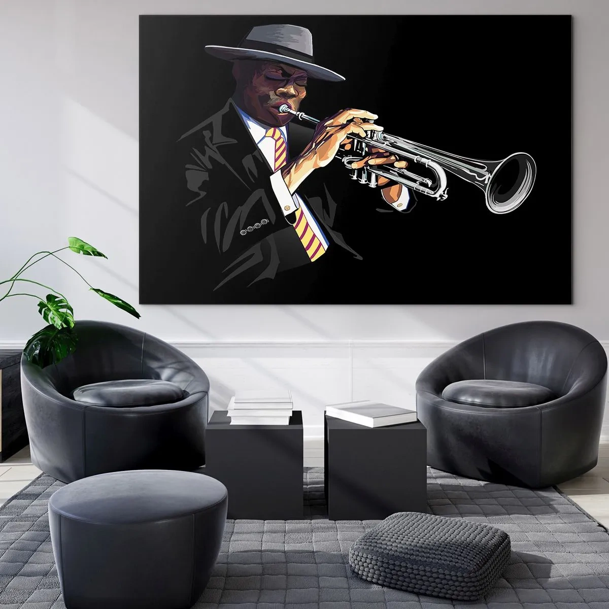 Schilderen op glas - Charme van oude school - 120x80 cm