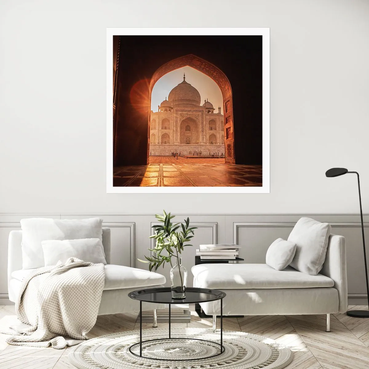 Poster - Een monument voor onaardse liefde - 50x50 cm