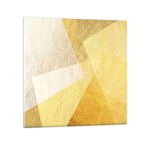 Schilderen op glas - Geometrie weer - 60x60 cm