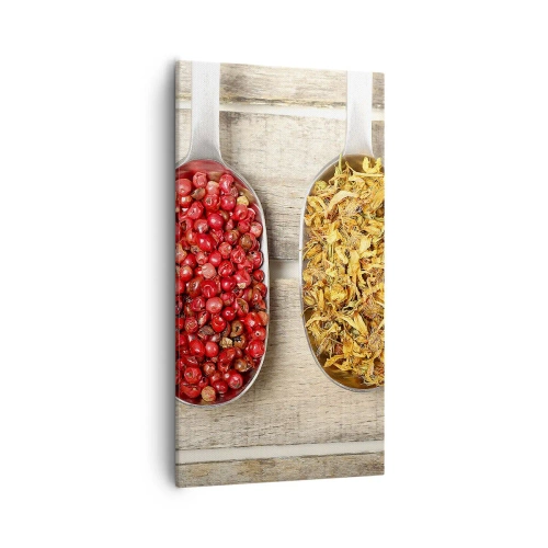 Schilderen op canvas - Keuken magie - 55x100 cm