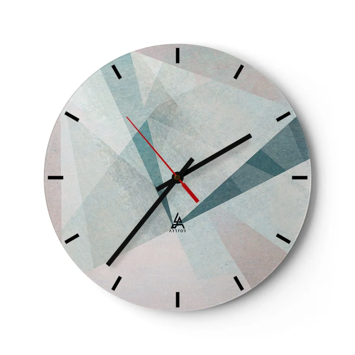 Wandklok - Klok - Makkelijk maar dynamisch - 40x40 cm