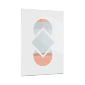 Schilderen op glas - De situatie is duidelijk - 50x70 cm