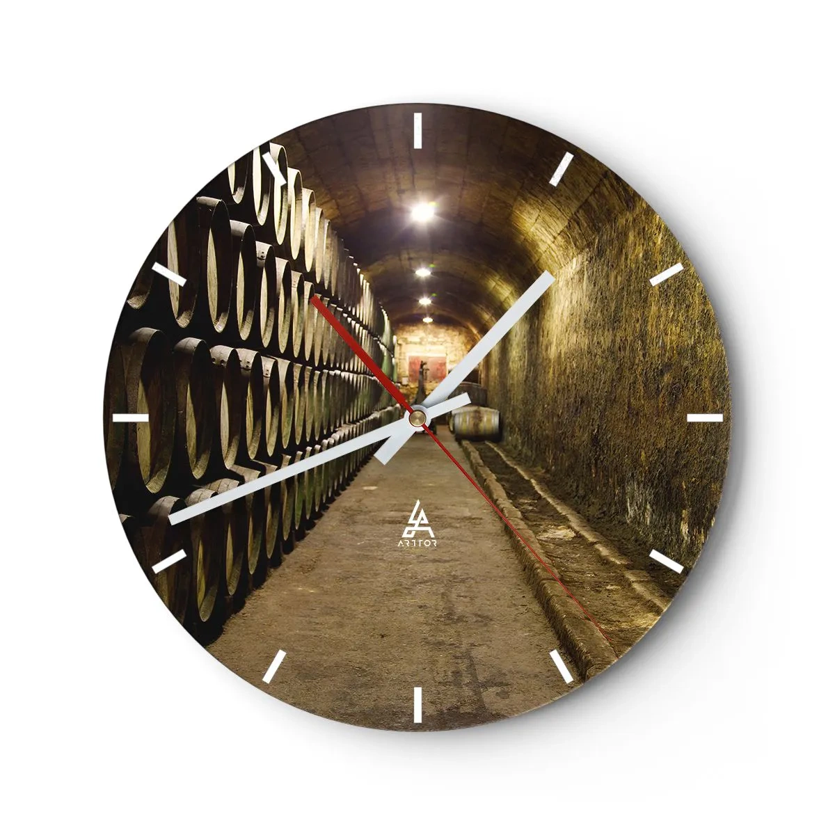 Wandklok - Klok - Het is goed om te gaan liggen - 40x40 cm