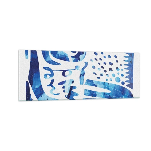 Schilderen op glas - Terug naar de wortels - 140x50 cm