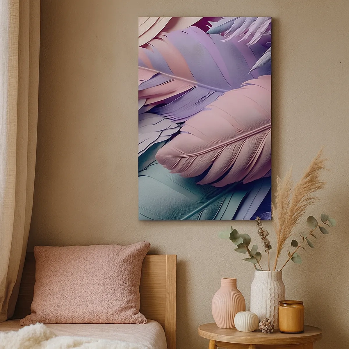 Schilderen op canvas - Vogel chique - 50x70 cm