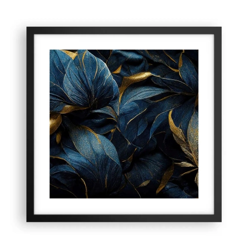 Poster in een zwarte lijst - Met goud gevoerd - 40x40 cm