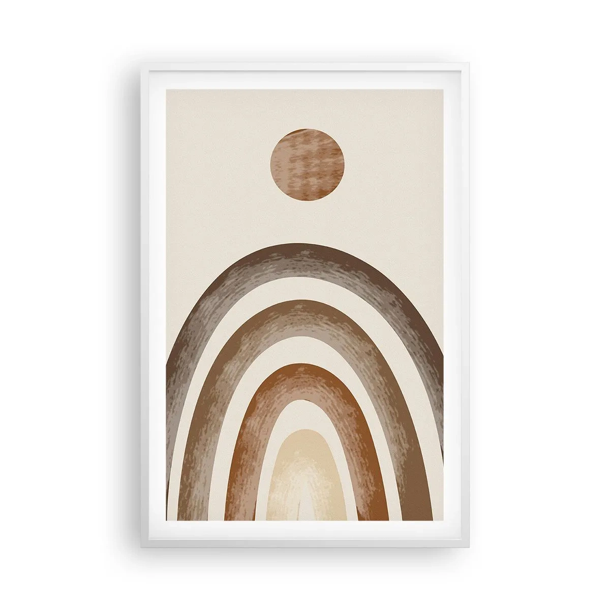 Poster in een witte lijst - In een sterrenstelsel ver, ver weg - 61x91 cm