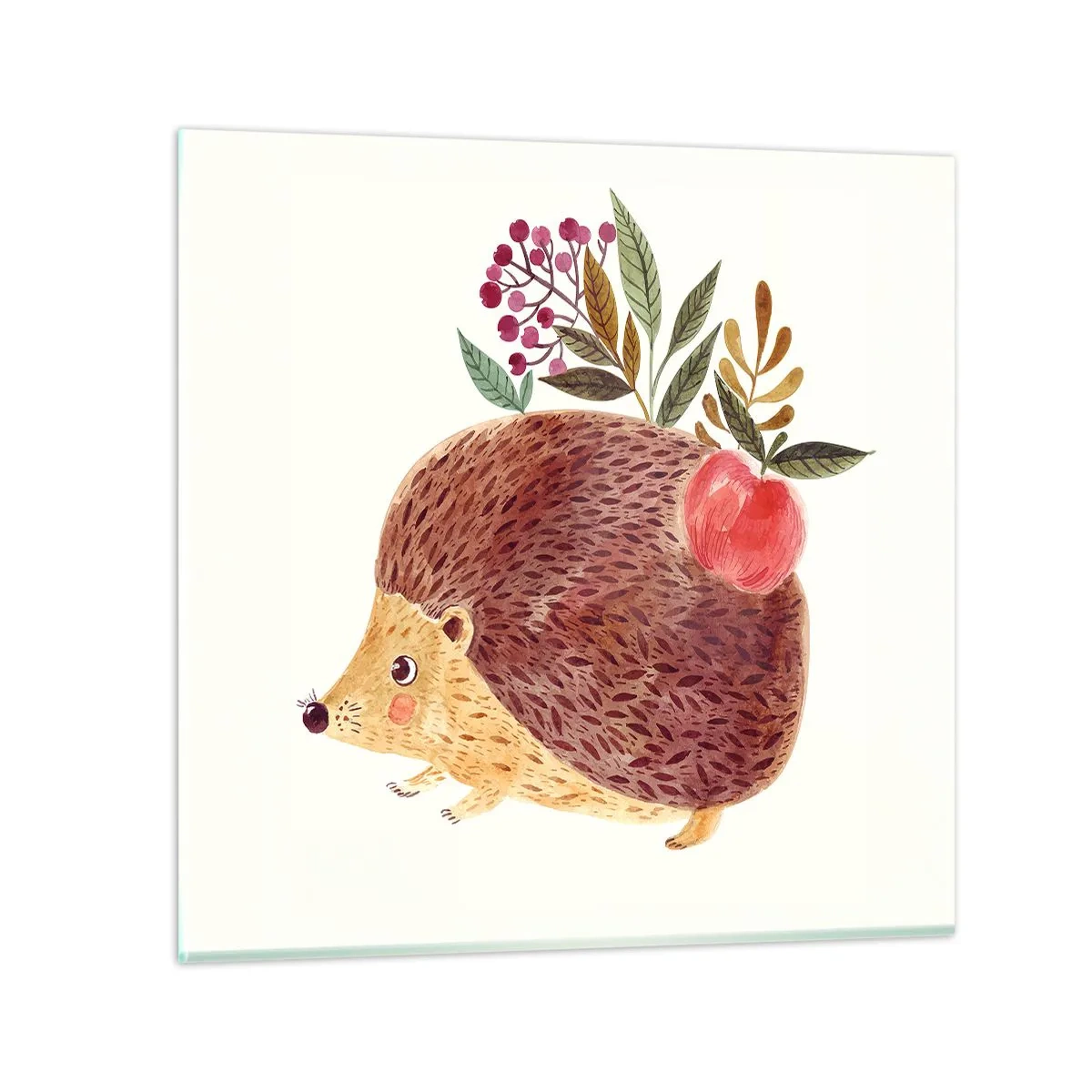 Schilderen op glas - En je vindt mij al leuk - 70x70 cm