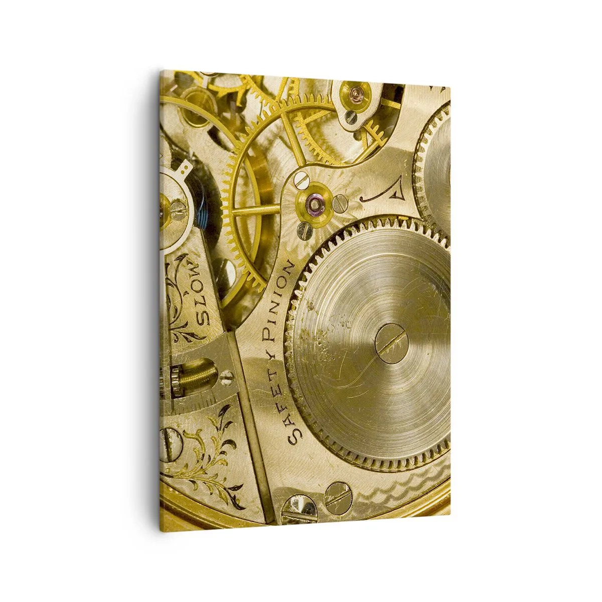 Schilderen op canvas - Ga met de tijd mee - 50x70 cm