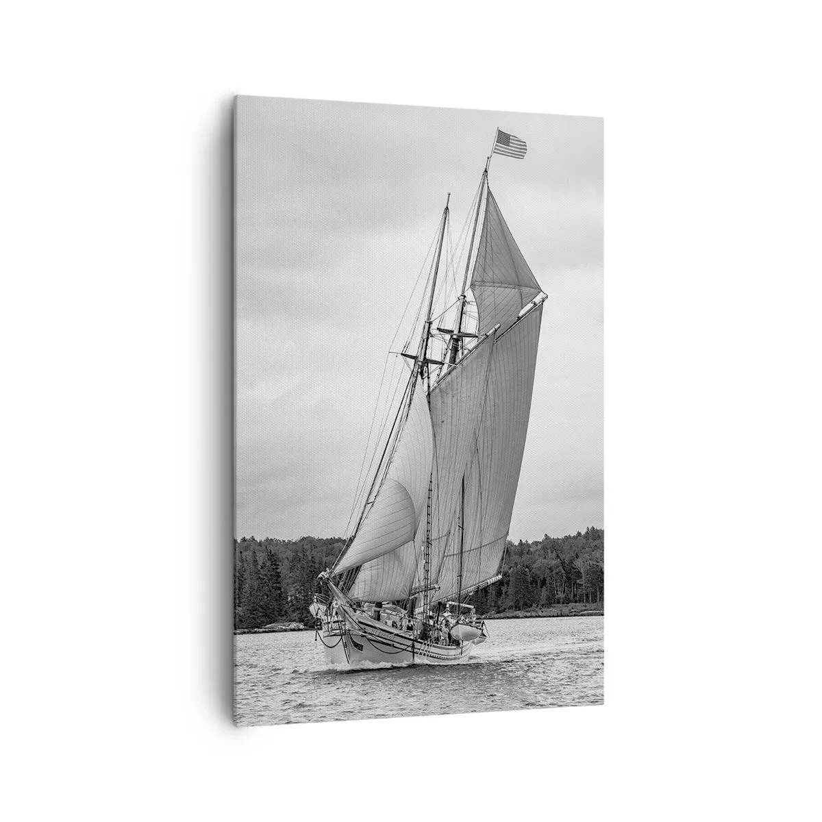 Schilderen op canvas - Broeders van de wind - 80x120 cm