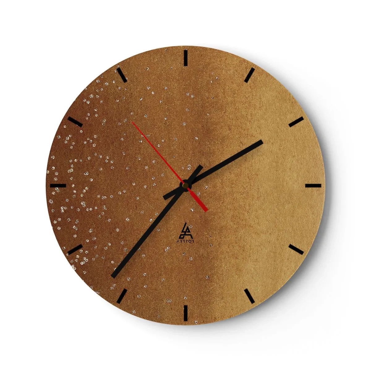 Wandklok - Klok - De geboorte van het licht - 40x40 cm