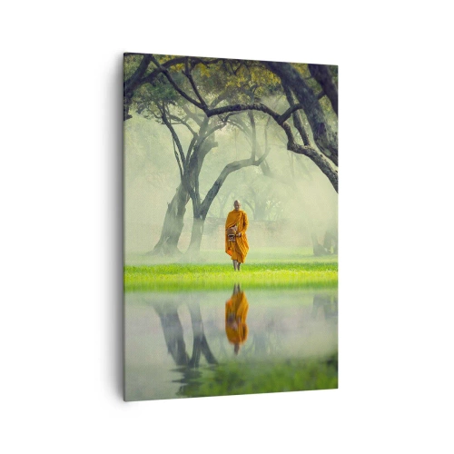 Schilderen op canvas - Op weg naar verlichting - 70x100 cm