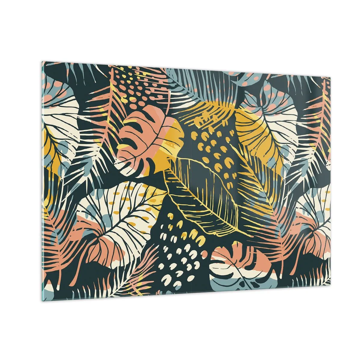 Schilderen op glas - Lommerrijke fantasie - 100x70 cm