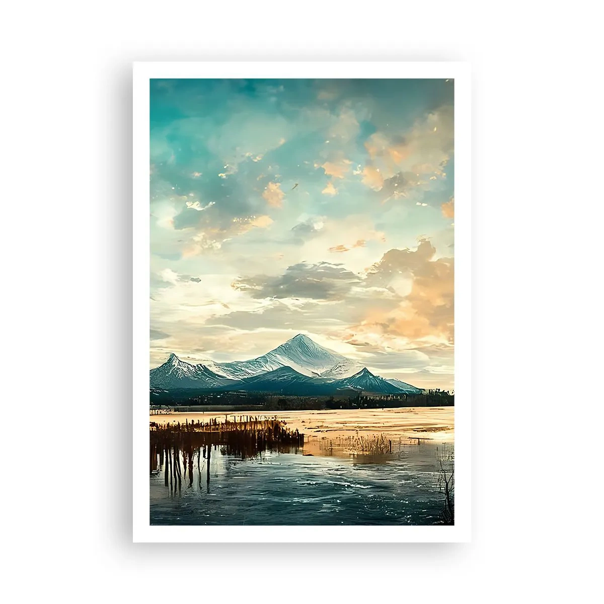 Poster - Onder bescherming van de hemel - 70x100 cm