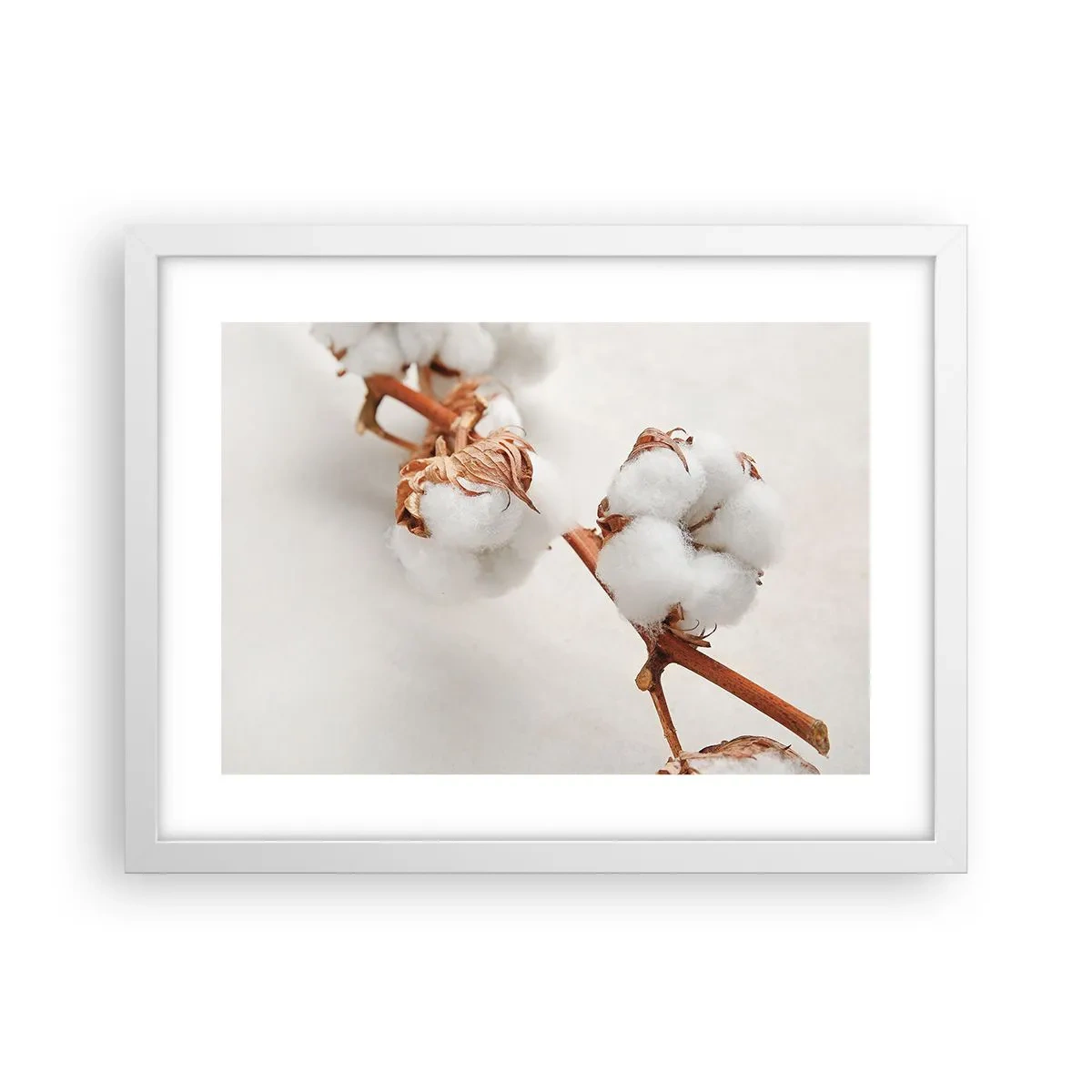 Poster in een witte lijst - Gewoon een knuffel - 40x30 cm