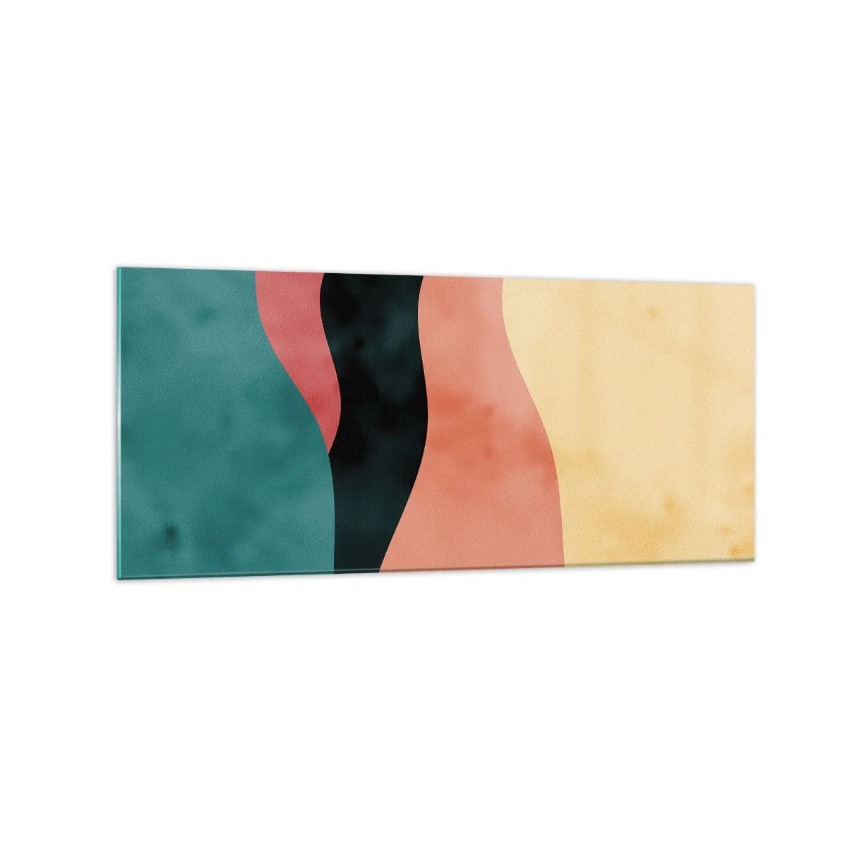 Schilderen op glas - Conforme non-conformiteit - 120x50 cm