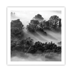 Poster - Opstaand ​​uit de slaap - 60x60 cm