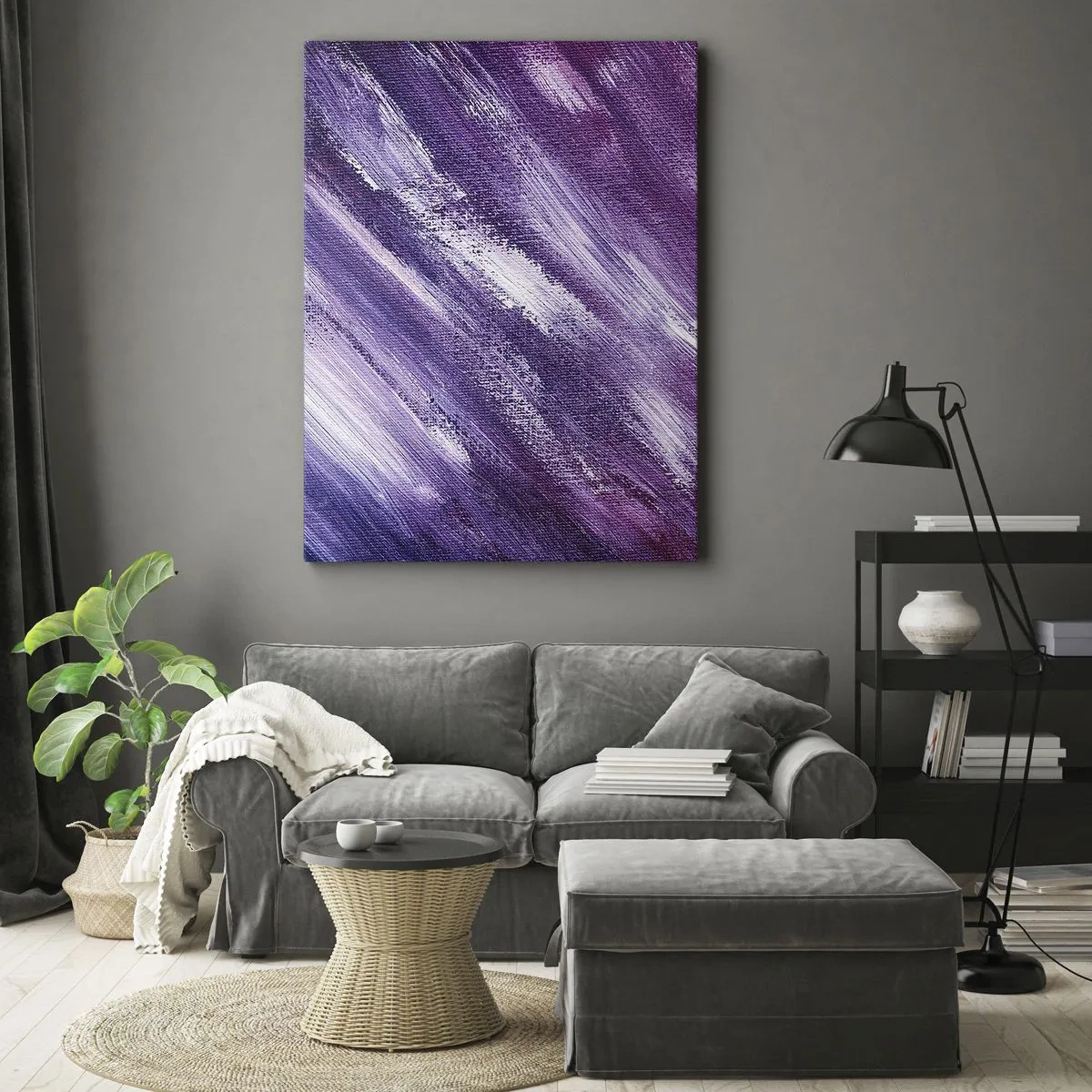 Schilderen op canvas - Als de zonnige wind waait - 50x70 cm