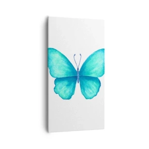 Schilderen op canvas - Turkoois van nature - 55x100 cm