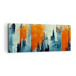 Schilderen op canvas - Modern landschap - 100x40 cm