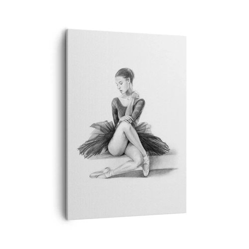 Schilderen op canvas - Betoverd door de dans - 50x70 cm