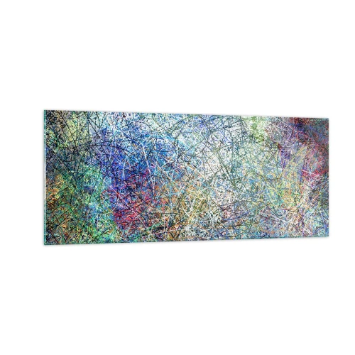 Schilderen op glas - Het is niet zo eenvoudig - 100x40 cm