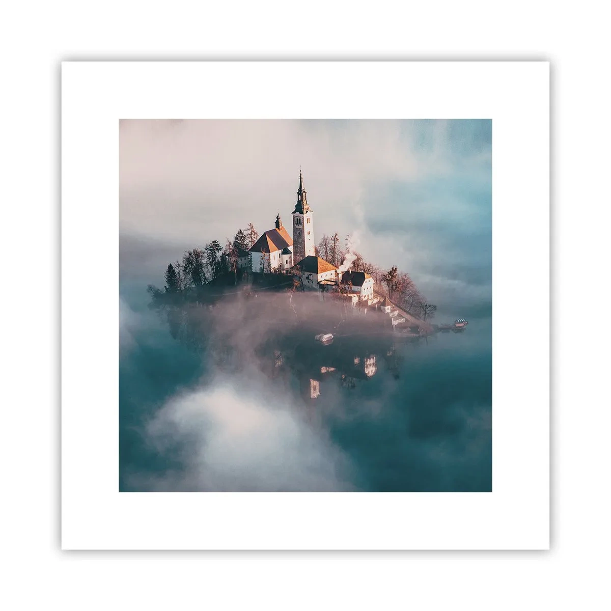 Poster - droom eiland - 30x30 cm