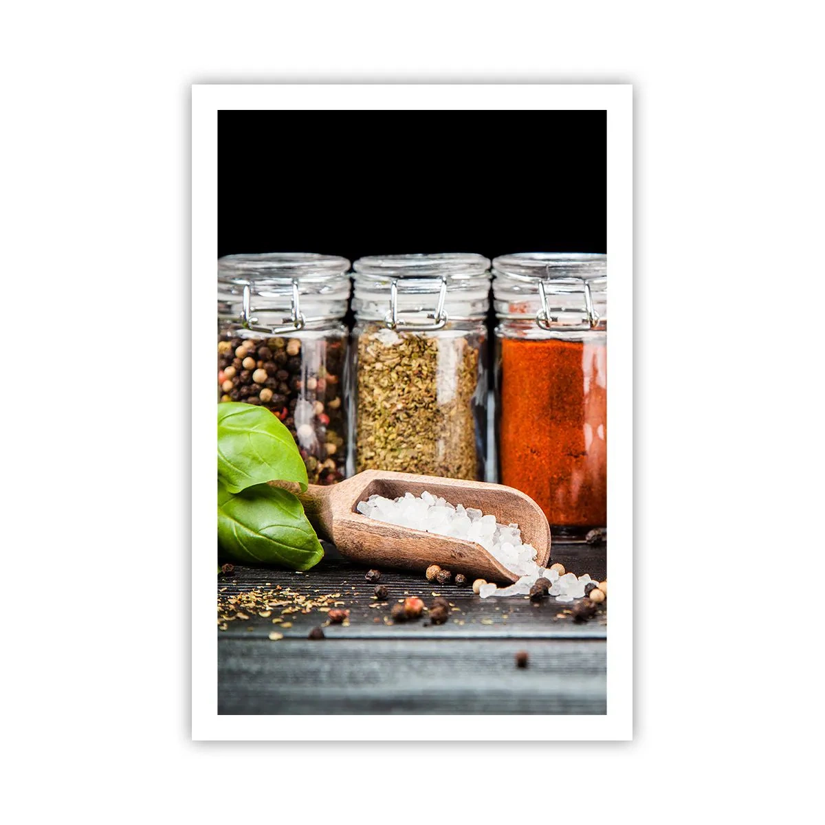 Poster - Zodat het leven smaak heeft - 61x91 cm